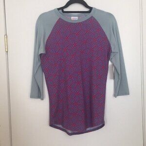XS LuLaRoe Randy Tee DD11 1375